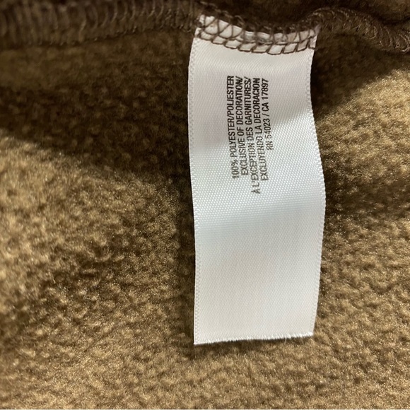 Old Navy Baby Fleece Bear Ears Hoodie Zip-Up Jacket - Picture 7 of 7